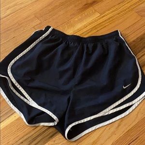 Dark Navy Nike running shorts